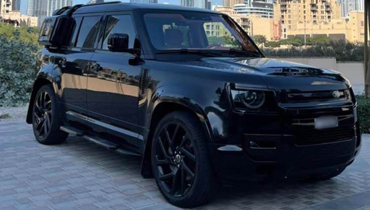 Range Rover Defender Huur Dubai